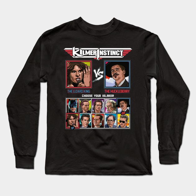 Val Kilmer Huckleberry Long Sleeve T-Shirt by RetroReview